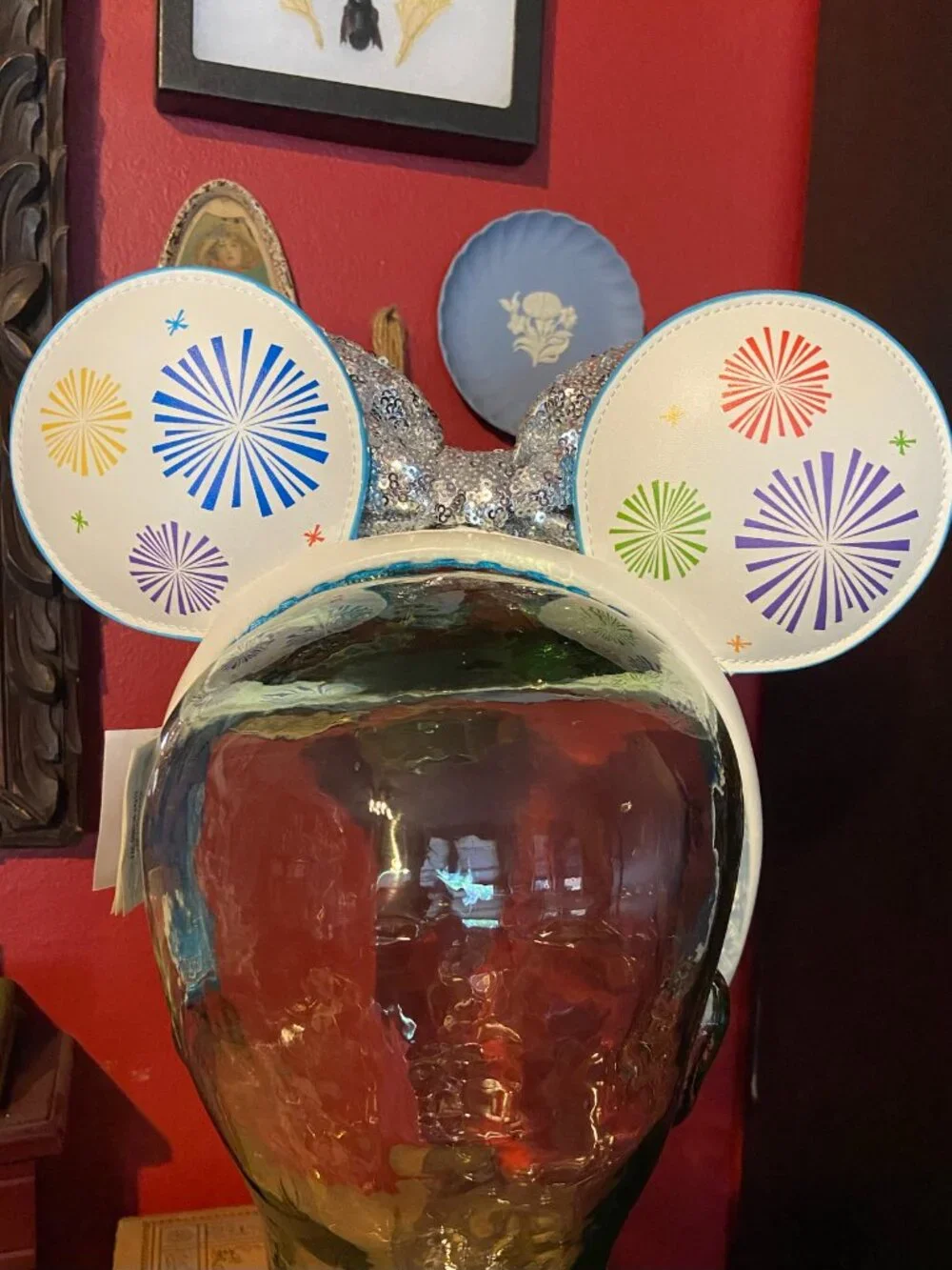 2024 Walt Disney World Four Parks Icon Minnie Mouse Ears Headband With Tags